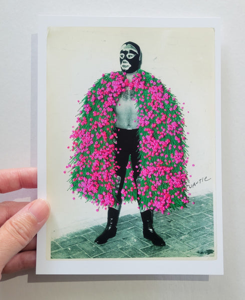 La lucha - limited edition embellished art print