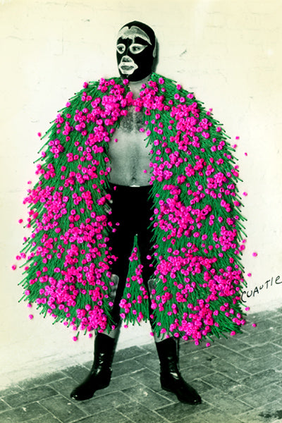 La lucha - limited edition embellished art print