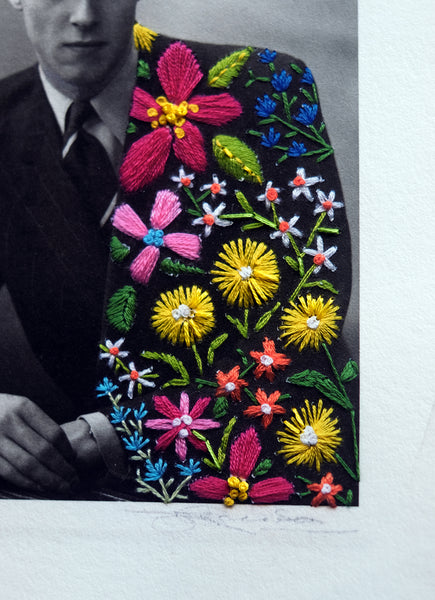 "In Bloom" - limited edition embellished art print