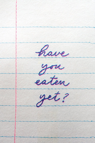 Fundraiser riso prints! Have you eaten yet?