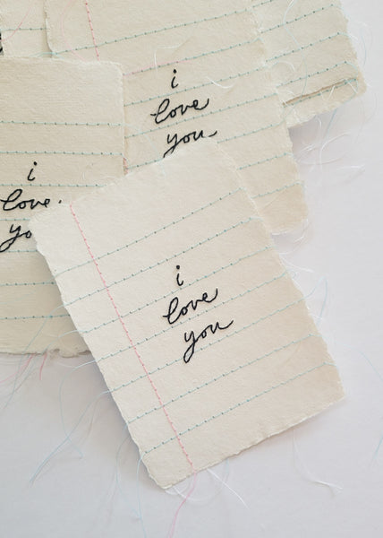 Love notes - ready to ship