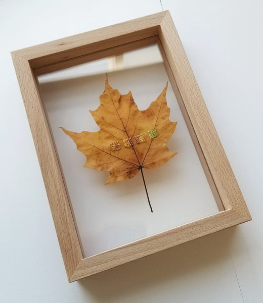 Stitched leaf series - Pt.7