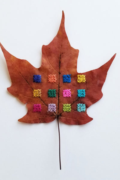 Stitched leaf series - Pt.2
