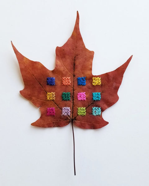 Stitched leaf series - Pt.2