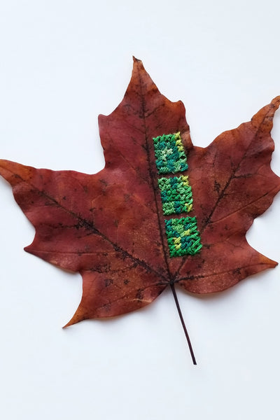 Stitched leaf series - Pt.6