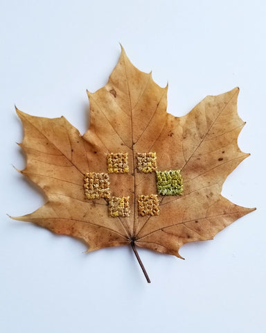 Stitched leaf series - Pt.5