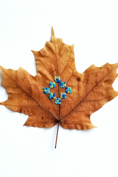 Stitched leaf series - Pt.3