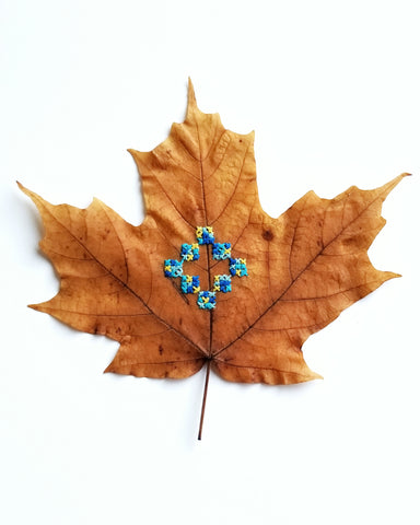 Stitched leaf series - Pt.3