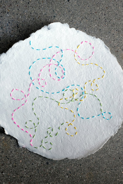 Offcut collection: Neon squiggle