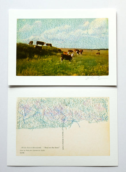 Home on the range - dual-sided art print, open edition