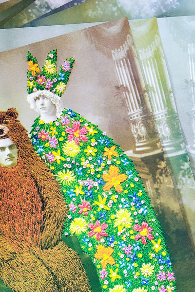 The queen and the bear - Special limited edition screenprint