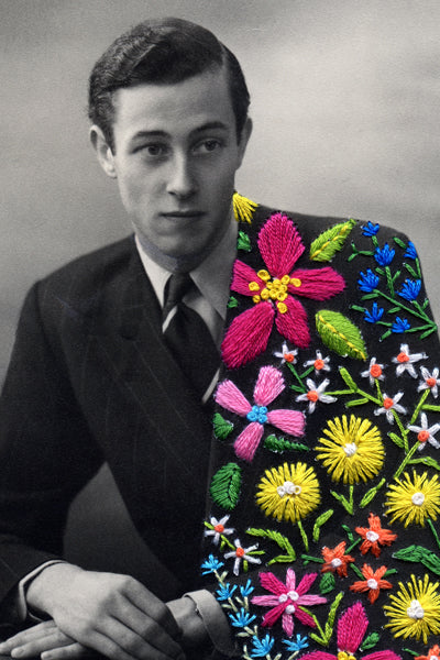 "In Bloom" - limited edition embellished art print