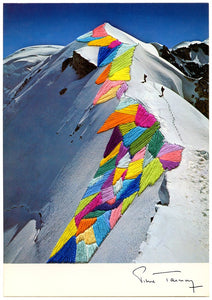 Magic on Mont Blanc Print