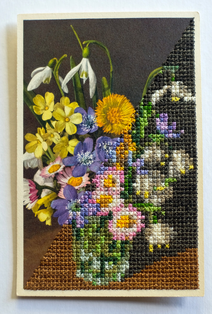 Still life, with spring flowers